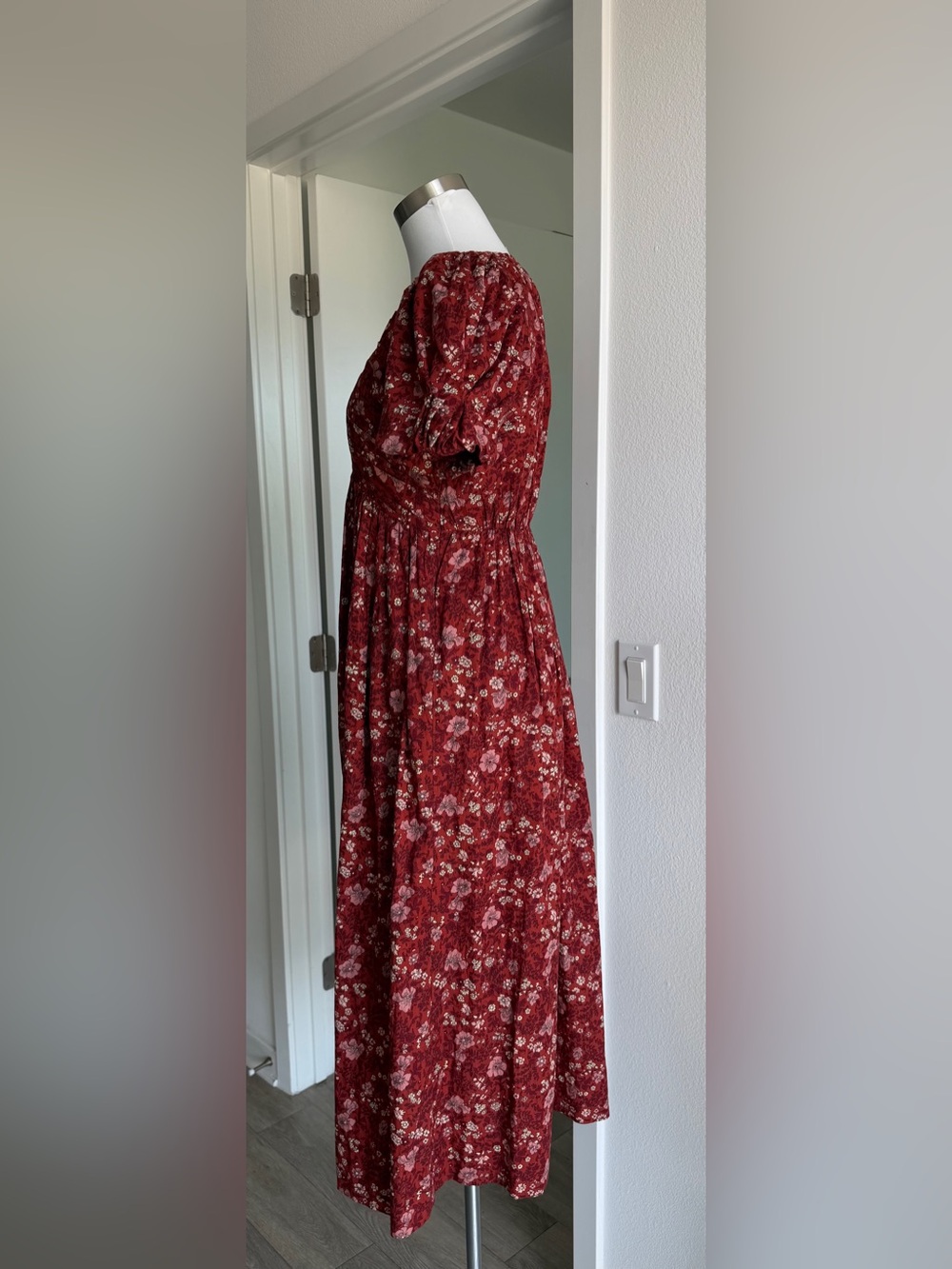 ·THE GREAT The Gallery Dress in Spice Mesa Floral size 0 - Picture 5 of 12